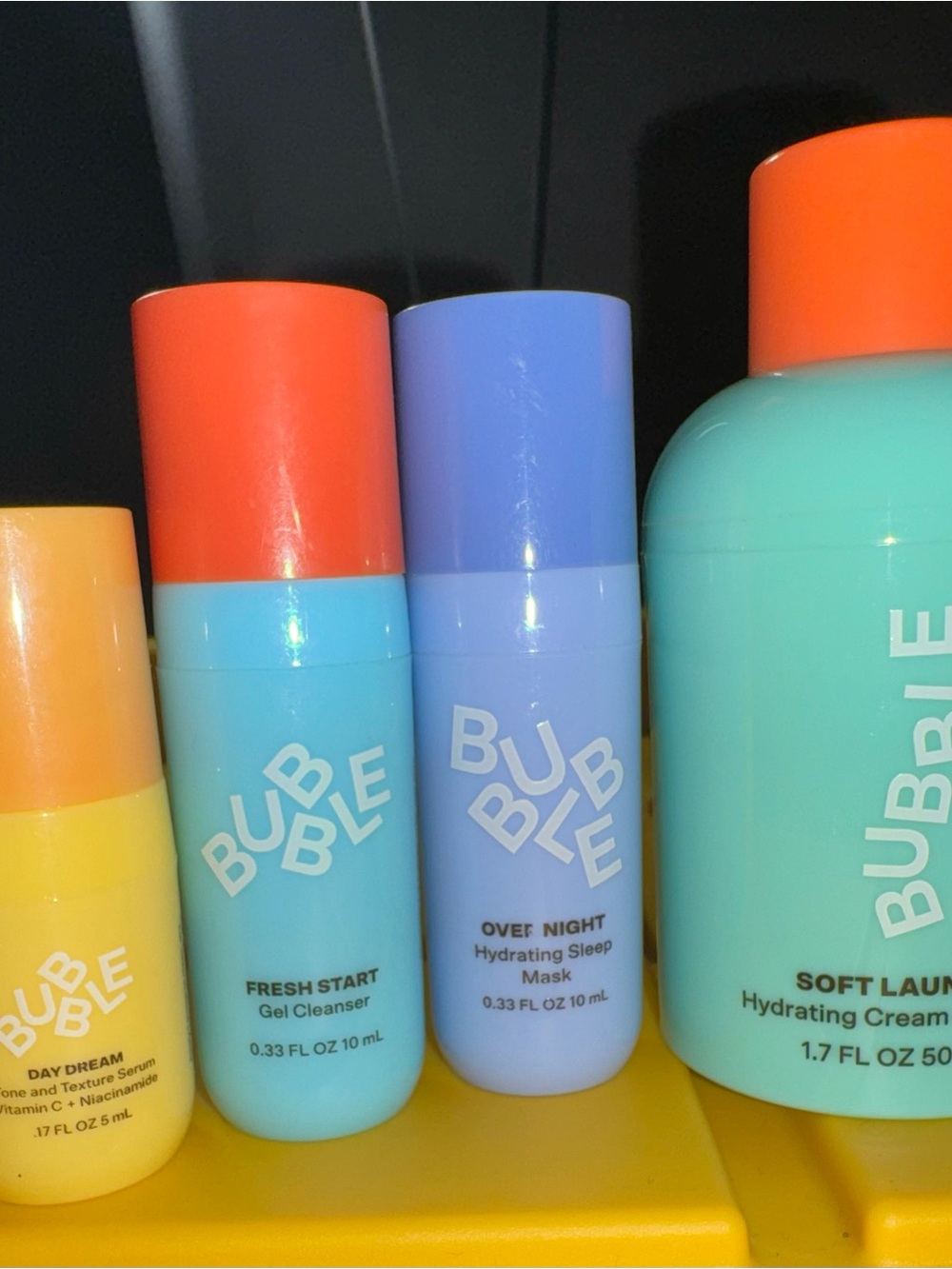 BUBBLE Travel Skincare Set